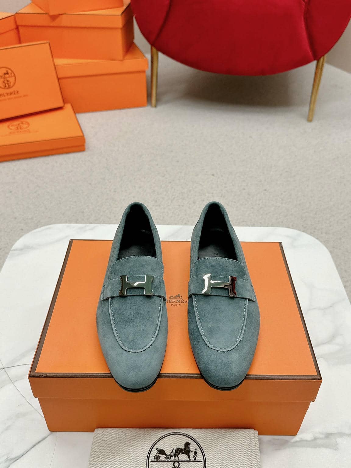 Hermes Loafer Ｈ-22
